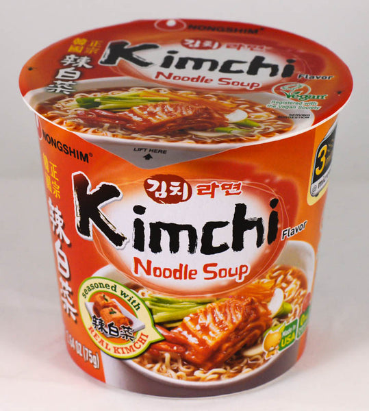 NONGSHIM Kimchi Flavor Noodle Soup (1 Count)