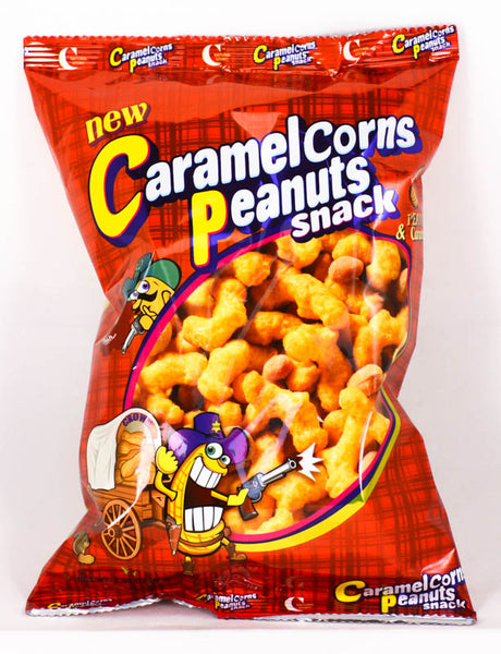 CROWN Caramel Corns Peanuts Snack (1 count)