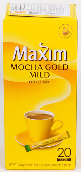 MAXIM Mocha Gold Mild Coffee Mix (20 sticks)