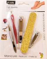 Professional Care Set, Manicure, Pedicure, Makeup