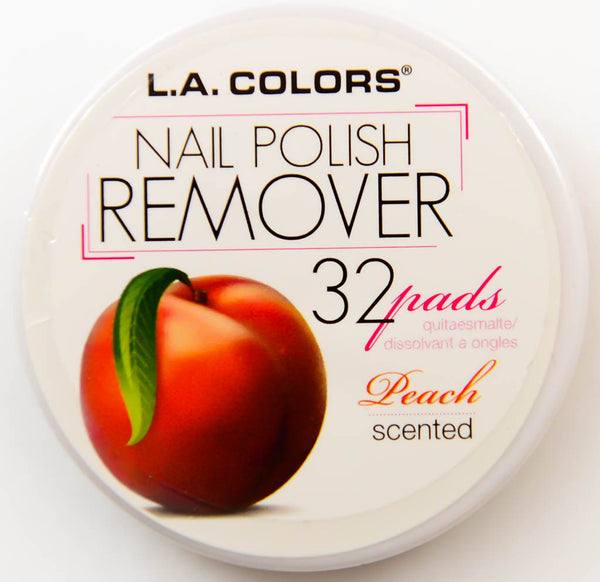 L.A. Colors Nail Polish Remover Peach Scented