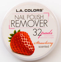 L.A. Colors Nail Polish Remover Strawberry Scented