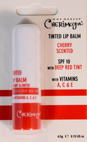 Cherimoya Tinted Lip Balm Cherry Scented
