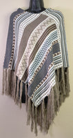 Tribal Print Poncho
