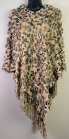 Cheetah Print Poncho