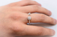 Sterling Silver Dotted Adjustable Ring