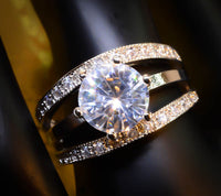 Silver Cubic Zirconia Ring
