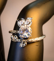 Free Size Wrap Owl Ring for Women