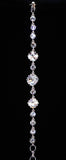 White Crystals Swarovski Elements Cubic Zirconia bracelet