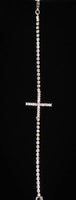 Cross with Cubic Zirconia made by Swarovski Elements