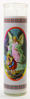 Guardian Angel Glass Candle
