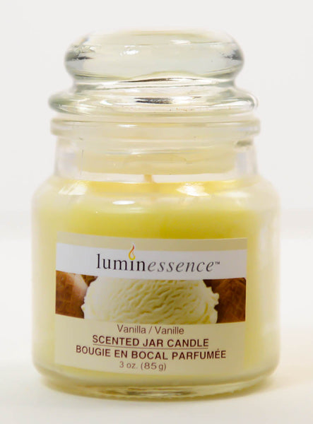 Luminessnce, Scented Jar Candle, Vanilla