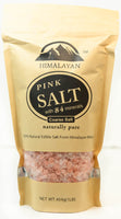 Pink Salt with 84 Minerals, Himalayan Coarse Salt