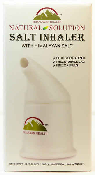 Natural Solution Salt Inhaler with Himalayan Salt