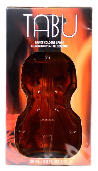 Tabu Violin Bottle Cologne Spray, 3.0 oz