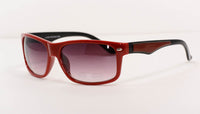 Red Rectangle Fashion Men's Sunglasses