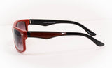 Red Rectangle Fashion Men's Sunglasses