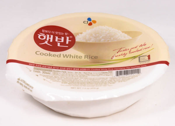 CJ Cooked White Rice (1 Count)