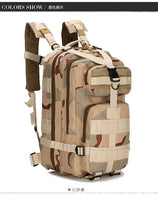 Outdoor Military Rucksacks 1000D Nylon 30L Waterproof Tactical backpack Sports Camping Hiking Trekking Fishing Hunting Bags
