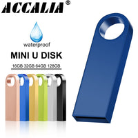 metal memoria usb flash drive 32GB pendrive 128GB 64GB waterproof pen drive 16GB 8GB flash usb 2.0 cle usb stick key Custom logo