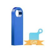 metal memoria usb flash drive 32GB pendrive 128GB 64GB waterproof pen drive 16GB 8GB flash usb 2.0 cle usb stick key Custom logo