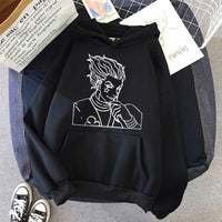 2021 Hot Japanese Anime Manga Kawaii Hunter X Hunter Hoodies Men/Women Short Sleeve Sweatshirt Killua Zoldyck Hoddie For Teens