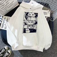 2021 Hot Japanese Anime Manga Kawaii Hunter X Hunter Hoodies Men/Women Short Sleeve Sweatshirt Killua Zoldyck Hoddie For Teens