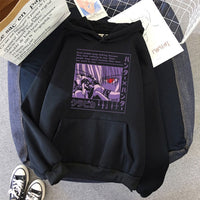 2021 Hot Japanese Anime Manga Kawaii Hunter X Hunter Hoodies Men/Women Short Sleeve Sweatshirt Killua Zoldyck Hoddie For Teens
