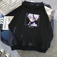 2021 Hot Japanese Anime Manga Kawaii Hunter X Hunter Hoodies Men/Women Short Sleeve Sweatshirt Killua Zoldyck Hoddie For Teens