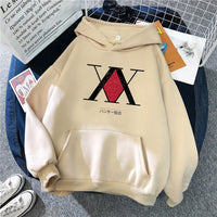 2021 Hot Japanese Anime Manga Kawaii Hunter X Hunter Hoodies Men/Women Short Sleeve Sweatshirt Killua Zoldyck Hoddie For Teens