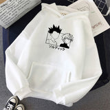 2021 Hot Japanese Anime Manga Kawaii Hunter X Hunter Hoodies Men/Women Short Sleeve Sweatshirt Killua Zoldyck Hoddie For Teens