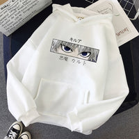 2021 Hot Japanese Anime Manga Kawaii Hunter X Hunter Hoodies Men/Women Short Sleeve Sweatshirt Killua Zoldyck Hoddie For Teens