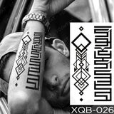 Waterproof Temporary Tattoo Sticker Forest Lion Tiger Bear Flash Tattoos Women Leopard Wolf Crown Body Art Arm Fake Tatoo Men