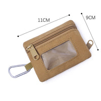 Outdoor EDC Molle Pouch Wallet Waterproof Portable Travel Zipper Waist Bag for Camping Hiking Hunting Military EDC Pouch