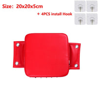Faux Leather Wall Punching Pad Boxing Punch Target Training Sandbag Sports Dummy Punching Bag Fighter Martial Arts Fitness