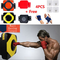 Faux Leather Wall Punching Pad Boxing Punch Target Training Sandbag Sports Dummy Punching Bag Fighter Martial Arts Fitness