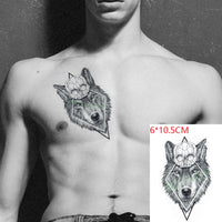 Waterproof Temporary Tattoo Sticker of body Love wave tattoo small size tatto stickers flash tatoo fake tattoos for girl women