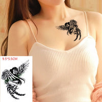Waterproof Temporary Tattoo Sticker of body Love wave tattoo small size tatto stickers flash tatoo fake tattoos for girl women