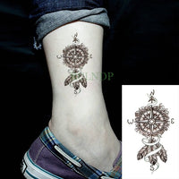 Waterproof Temporary Tattoo Sticker of body Love wave tattoo small size tatto stickers flash tatoo fake tattoos for girl women