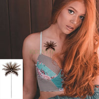 Waterproof Temporary Tattoo Sticker of body Love wave tattoo small size tatto stickers flash tatoo fake tattoos for girl women