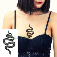Waterproof Temporary Tattoo Sticker Black Word angel devil bull cross English Letters Flash Tatoo Fake Tatto for Woman Men