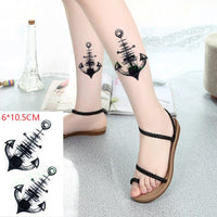 Waterproof Temporary Tattoo Sticker Black Word angel devil bull cross English Letters Flash Tatoo Fake Tatto for Woman Men